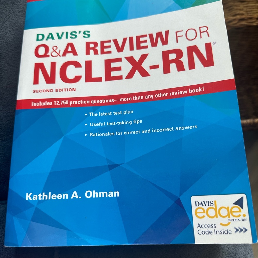 Ohman NCLEX review book